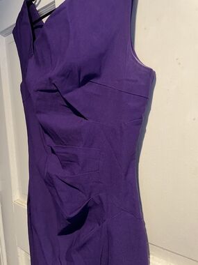 Purple Sleeveless Women's Dress